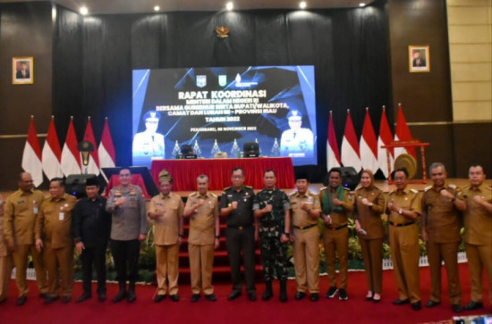 Pj Bupati Kampar Hadiri Langsung Rakor Dengan Menteri Dalam Negeri Tito ...