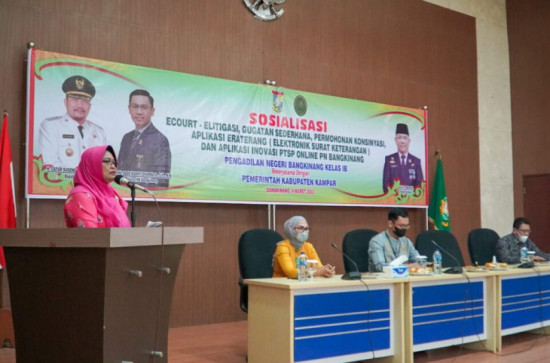 Inovasi PTSP Online Pengadilan Bangkinang akan Berikan Kemudahan Bagi Masyarakat.