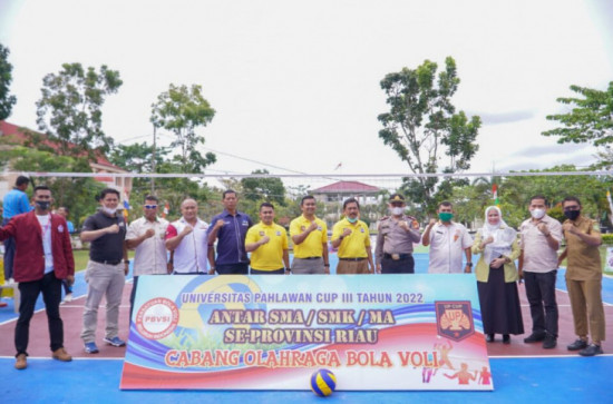 UP CUP III Tahun 2022 Antar SMA Se- Provinsi Riau Resmi di Buka