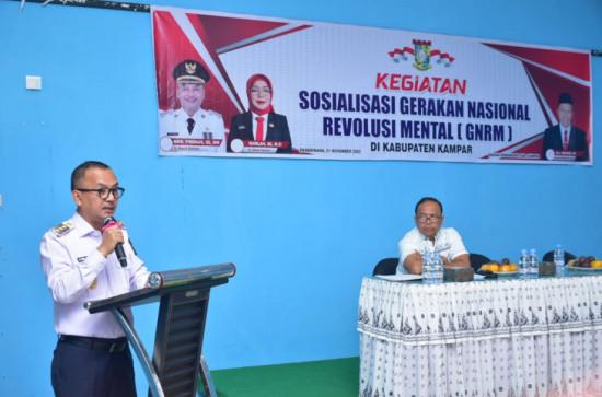 Buka Sosialisasi Gerakan Nasional Revolusi Mental, Firdaus ; Kembali ke Semangat dan Nilai-nilai Luhur Bangsa Indonesia. 
