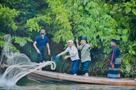 Baliok Batobo ka Kampuong, Pj Bupati Kampar Cokau Langsung Ikan Lubuk Larangan Batu Sanggan. 