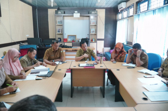 Rapat Awal Tahun 2023, Yuricho Efril ; Tingkatkan Etos Kerja dan Kedisiplinan. 