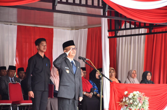 Pj Bupati Kampar Pimpin Langsung Upacara Hari Kesaktian Pancasila tahun 2023. 