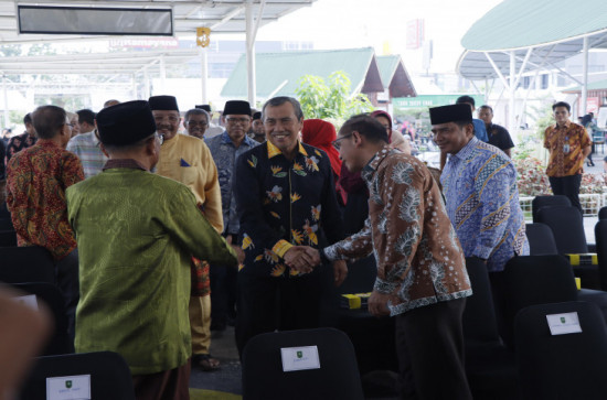 Hadiri Peresmian Riau Garden Sebagai Zona KHAS, Ir. Azwan, M. Si ;  Bisa jadi contoh, Kuliner Kampar Miliki Ciri Khas tersendiri dan Sudah di Kenal. 