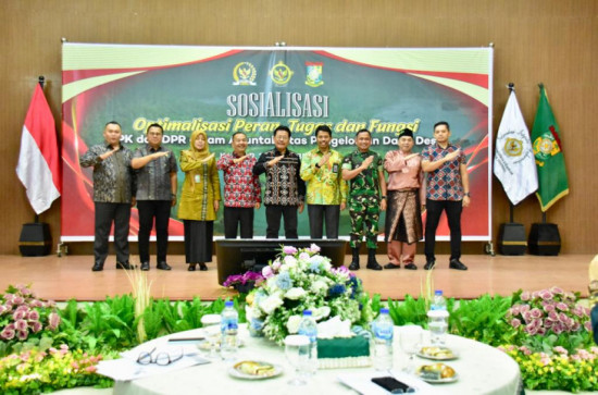 Apresiasi Bimbingan Pengolahan Dana Desa oleh BPK RI, Pj Bupati Kampar Berpesan Gunakan Dana Desa Tepat Sasaran dan dapat di Pertanggungjawabkan 