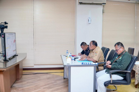 Pemkab Kampar Ikuti Rakor Inflasi Pembahasan Langkah Konkret Pengendalian Inflasi. 