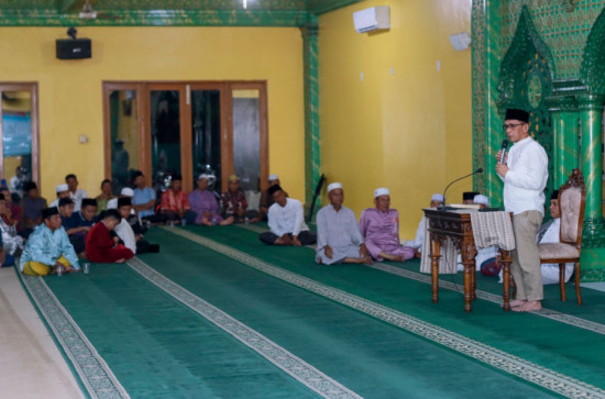 Pj Sekda Kampar, Kedepan Selain Kotak Infaq Anak Yatim Setiap Masjid Juga ada Kotak Infak Untuk Fakir Miskin. 