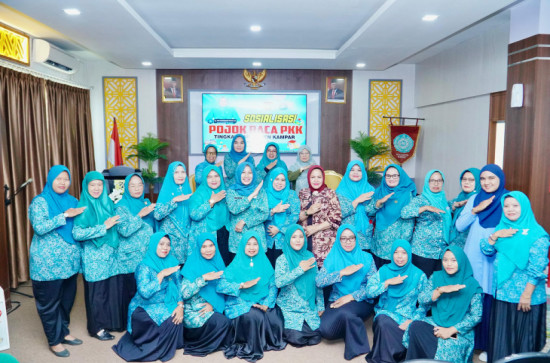 Buka Sosialisasi Pojok Baca PKK,  Yusi Harapkan Dapat Menumbuhkan Kembali Minat dan Gemar Membaca Pada Masyarakat. 