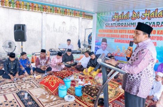 Hadiri Halal Bi Halal IKKKS Bangkinang Sekitarnya, Suhermi : Mari Kita Jaga Hubungan Antar Sesama dengan Terus Menjalin Silaturrahmi. 