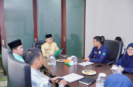 Sambut Audiensi ATPUSI Kampar, Pj Bupati Kampar Berharap Terbentuknya ATPUSI Bisa Bekerjasama Membangun Sumber  Daya Manusia Melalui Program Keperpustakaan.