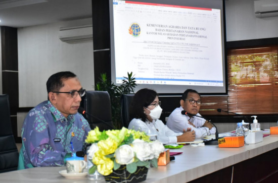 Penertiban tanah terindikasi terlantar Oleh Panitia C, Pj Sekda Kampar ; Kita Siap Berkolaborasi dengan Kanwil BPN Riau Untuk Tuntaskan Permasalahan Lahan. 