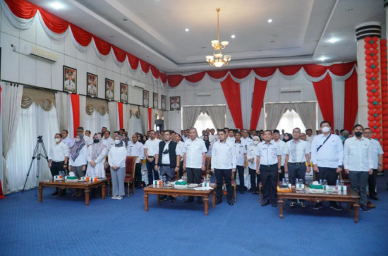Bersama BPK-RI, Pj Bupati Kampar Lakukan Entry Meeting. 