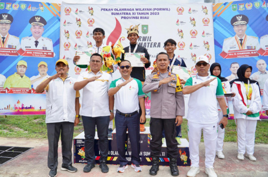 Porwil XI Se Sumatera Cabor Atletik Berakhir, Firdaus : Terimakasih Berjalan Sukses dan Lancar,  Berikan Dampak Positif Bagi Kampar.