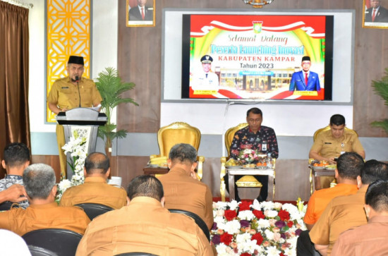Launching Inovasi Kabupaten Kampar, Staf Ahli Readel Fitri ; Teruslah Berkarya dan Memacu Kreatifitas dalam Meningkatkan Daya Saing Daerah. 