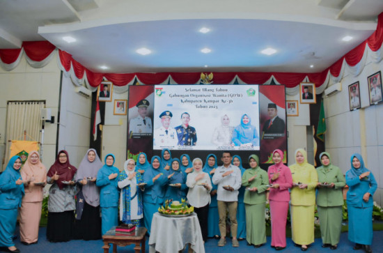 Hadiri Hari Ulang Tahun GOW Ke-36, Pj Sekda Kampar: Semoga GOW Semakin Eksis dan Menjadi Mitra Pemerintah Dalam Menjalankan Program Daerah.