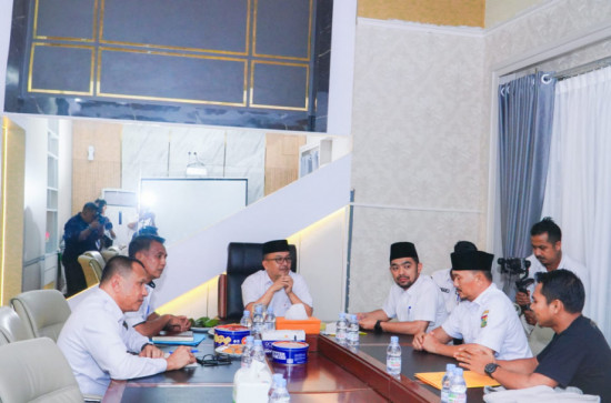 Terima Audiensi Yayasan Goebok Creative Art Prov. Riau, Pj. Bupati Kampar : Dukung Penuh Seni Theater Indonesia. 