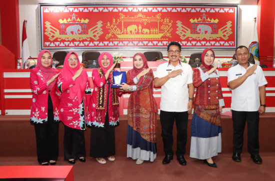 TP PKK Kab. Kampar Kunjungan Kerja Ke TP PKK Kab. Lampung Selatan