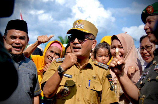 Berjalan Khidmat Puncak Hari Juang Kartika Ke 78 Di Kampar, Pj Bupati Kampar Berharap Sejarah Pertempuran Ambarawa Di Kampar Dapat Di Kenang Kembali.