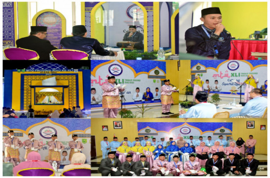 MTQ Riau ke-41, Ini Daftar 16 Finalis Dari Kafilah Kampar. 