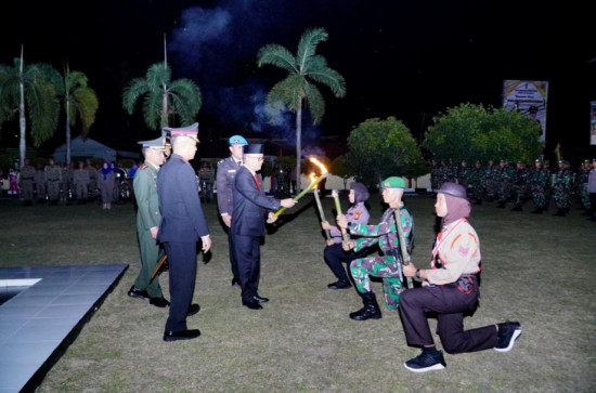 Upacara Taptu Pawai Obor,Tradisi Yang dilakukan Setiap Malam Hari Kemerdekaan Indonesia
