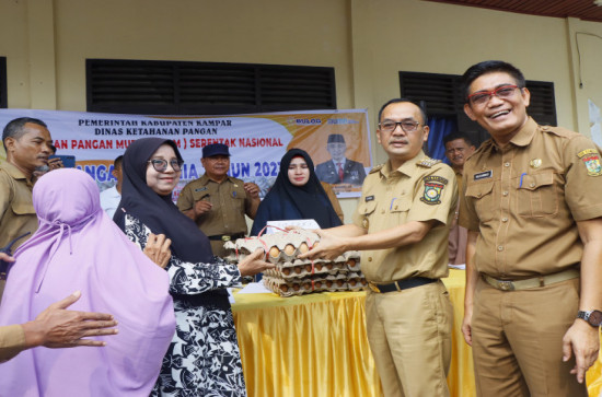 Ikuti Gerakan Pangan Murah (GPM Serentak Nasional Tahun 2023,  Pj Bupati Kampar ;  langkah Kita Dalam Pengendalian Inflasi Daerah dan Menstabilkan Harga Sembako