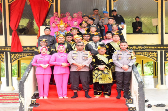 Setahun di Kampar, Kapolres Kampar Pamit dengan Pemda dan Tokoh Adat Kampar.