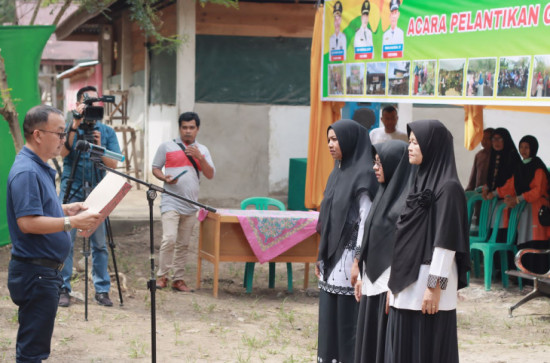 Kukuhkan Gapoktan Kamboja Desa Kampar, Pj Bupati Kampar ; Mari Kita Tingkatkan Ekonomi dan Efisiensi Usaha