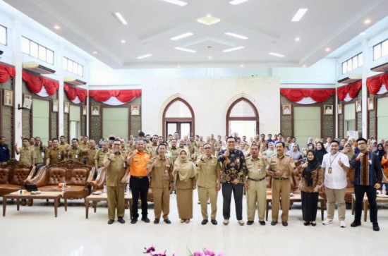 Tingkatkan Pemahaman Disiplin, Kinerja, Pangkat dan Jabatan, Pj Sekda Kampar Buka Sosialisasi Bimtek Kepegawaian Tahun 2023.