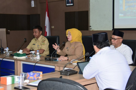 Matangkan Persiapan MTQ Ke-41 Riau, Pj Sekda Kampar Pimpin Rapat Pematangan.