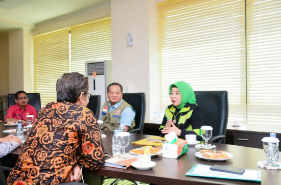 Pj Sekda Kampar Lakukan Entry Meeting dengan BPKP Pusat Dalam Rangka Penanggulangan Karhutla di Wilayah Kabupaten Kampar