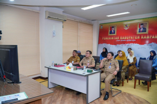 Ikuti Rakor Inflasi, jelang Iedul Adha 1444 H Harga dan Ketersedian Barang di Kampar Stabil. 