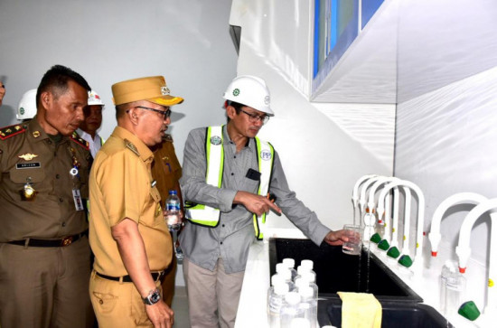 Besok SPAM Pekanbaru - Kampar Diresmikan, Pj Bupati Kampar Tinjau Persiapan. 