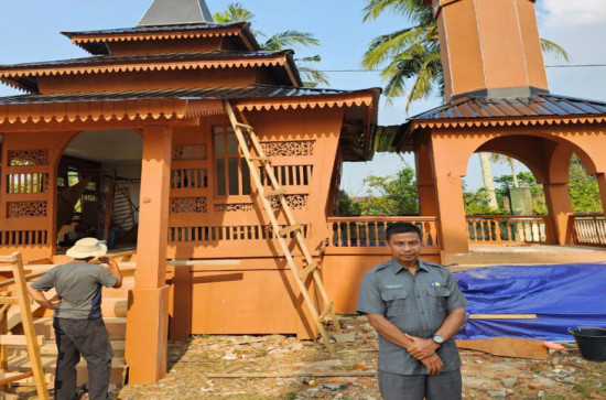 Tinjau Kesiapan Stand Bazar Pemkab Kampar Pada MTQ Ke 41 Tingkat Provinsi Riau di Inhu, Ahmad Yuzar ; Pembangunan Sudah Mencapai 80 Persen. 