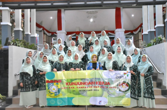 Kedatangan DWP Kabupaten Kampar Disambut Hangat  DWP Kota Batu Jawa Timur