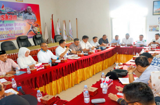 Penjabat Sekretaris Daerah Mengikuti Rapat Koordinasi Teknis Tentang Pelaksanaan PORWIL Sumatera XI Riau tahun 2023