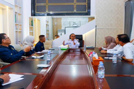 Terima Audiensi KPP Pratama Bangkinang, Pj. Bupati Kampar : Semakin Bersinergi Untuk Pembangunan Kabupaten Kampar. 