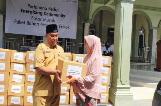 Kendalikan Inflasi Daerah Pemkab Kampar dan Pertamina Hulu Rokan Laksanakan Pasar Murah. 