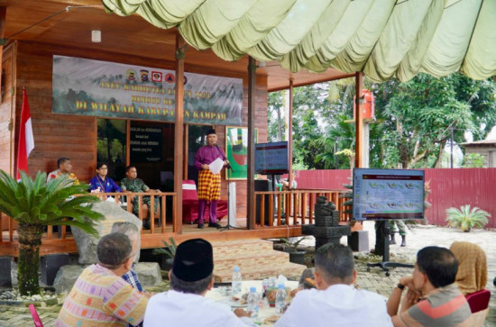 Pj Bupati Kampar ; Terus Tingkatkan Kewaspadaan terjadinya Karhutla. 