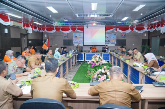 Bersama Tim Ahli, Pemkab Kampar Petakan Rawan Bencana di Seluruh Wilayah Kampar. 