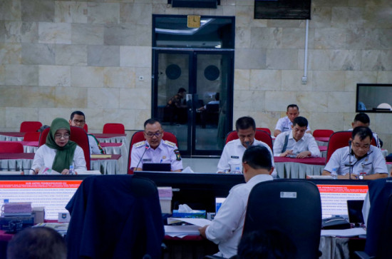 Pj Bupati Kampar H.Mhd. Firdaus, SE,MM Sampaikan Laporan Kinerja Penjabat Kepala Daerah Triwulan I ke Inspektorat Jenderal Kemendagri. 