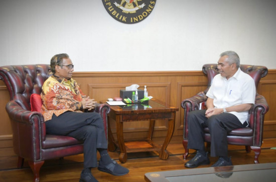 Perjuangkan Mahmud Marzuki, Menko Polhukam RI Mahfud MD Apresiasi Pj Bupati Kampar dan TP2GD Kampar dan Riau. 
