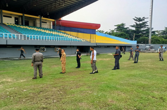 Lakukan Peninjauan Persiapan Pelaksanaan Porwil XI Cabor Atletik, Firdaus Tekankan Agar Segera Merampungkan Segala Kebutuhan Saat Pelaksaan. 