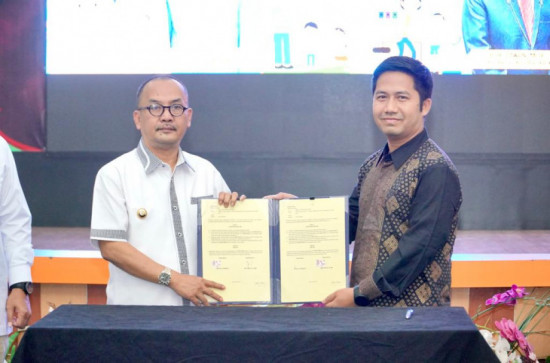 Lakukan Penandatanganan Perjanjian Kerjasama Dengan Perusahaan, Pj. Bupati Kampar : Merupakan Dukungan Dari Program Nasional Oleh Pemkab Kampar.