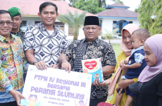 Pj Sekda Kampar Launching BAAS Se-Kecamatan Tapung.