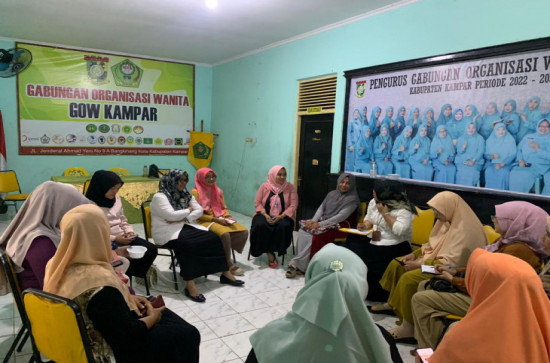 Raker Bulanan GOW Kab. Kampar Bahas Persiapan Kegiatan Dalam Rangka Memeriahkan HUTbRI Ke-79 Tahun 2024