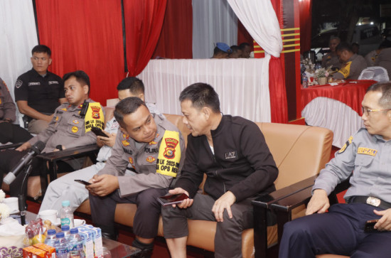 Pastikan Keamanan Pergantian Tahun, Pj Bupati Kampar  Ikuti Zoom Meeting Bersama kapolri dan Panglima TNI