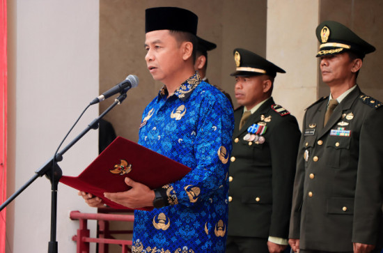 Memperingati Hari Lahir Pancasila, Pj Sekda Kampar: Pancasila Jiwa Pemersatu Bangsa Menuju Indonesia Emas 2024.