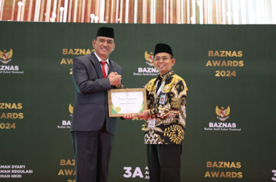 Baznas Kampar Raih Baznas Award 2024 Sebagai Baznas Kabupaten Perencana Terbaik Se Indonesia. 