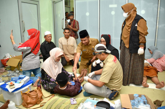 Hadiri Khitanan Massal Di Markas Islamc Center Bangkinang, Pj Sekda Kampar Apresiasi dan Dapat Membawa Manfaat Besar Bagi Masyarakat