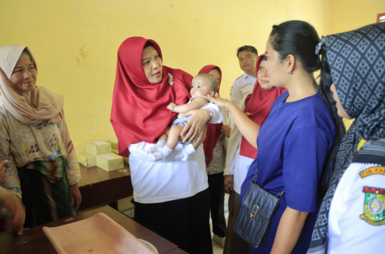 Pemda Kampar Laksanakan Audit Kasus Stunting Ke 2 Aksi Konvergensi TPPS Kabupaten Kampar Di Batu Sasak. 